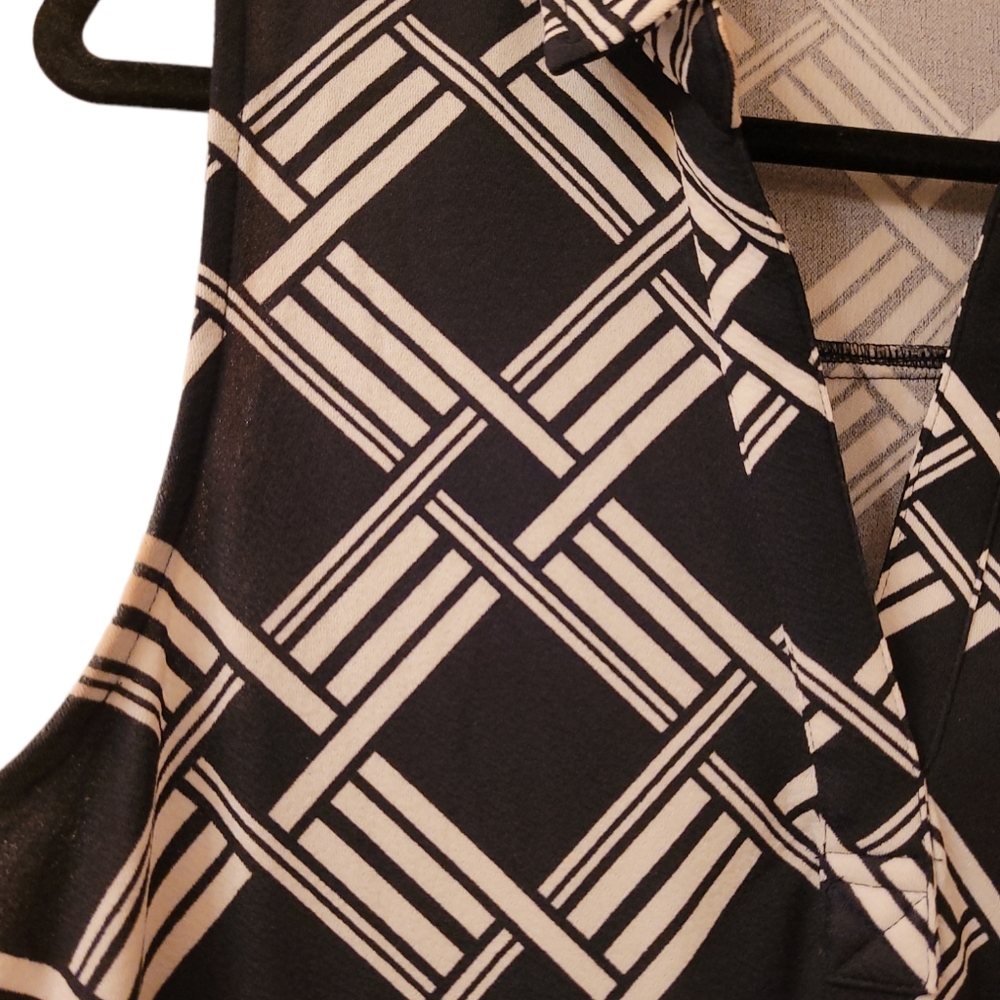 2/$60!! Black and White Tshirt Dress - Picture 4 of 11